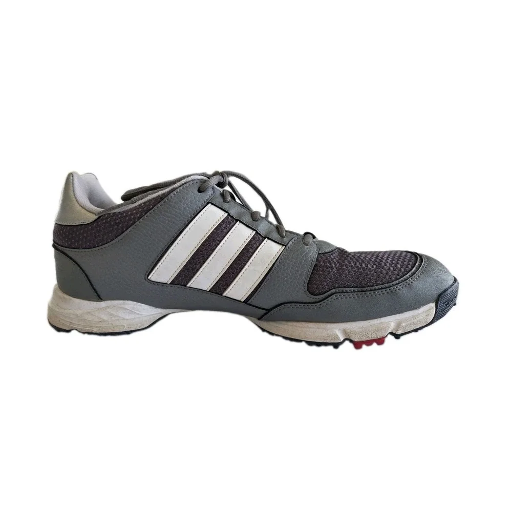Adidas Tech Response 4.0 Golf Shoes Grey White Men's Size 12